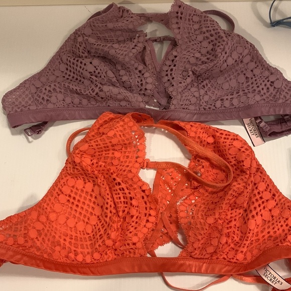 Set of 4- Victoria’s Secret Halter Bralette size Small - Picture 9 of 16